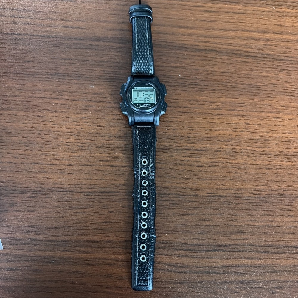 Vintage Vibralite Mini Watch Digital Watch Black